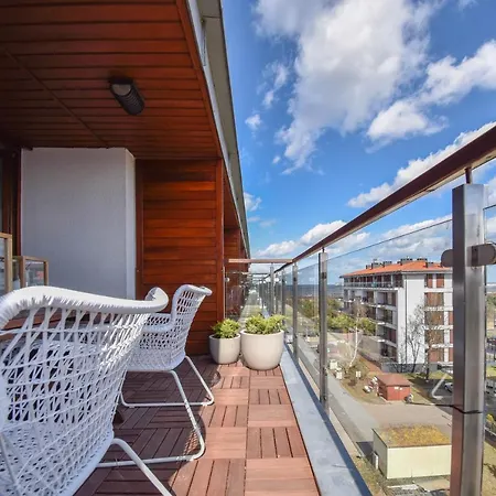 Dwupoziomowy Z Widokiem Na Morze Apartament