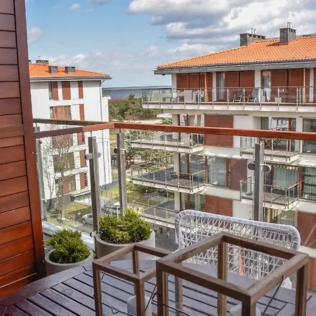 Dwupoziomowy Z Widokiem Na Morze Apartamento Świnoujście