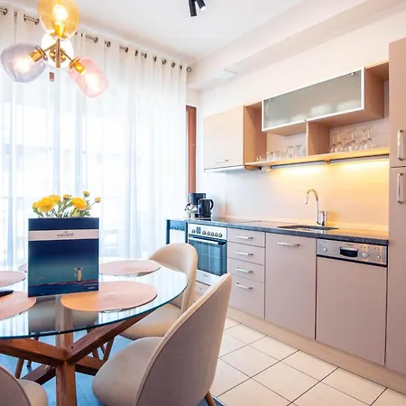 Dwupoziomowy Z Widokiem Na Morze Apartamento Świnoujście