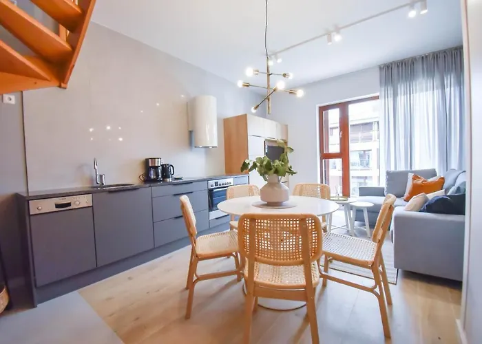 Dwupoziomowy Z Widokiem Na Morze Apartman *