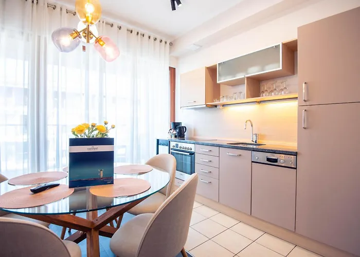 Dwupoziomowy Z Widokiem Na Morze Apartman Swinoujscie