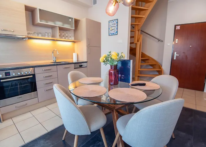 Dwupoziomowy Z Widokiem Na Morze Apartman Swinoujscie